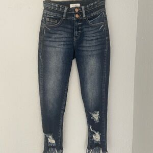 KanCan Mid-Rise Ankle Skinny Jeans - Size 25 (NWOT)